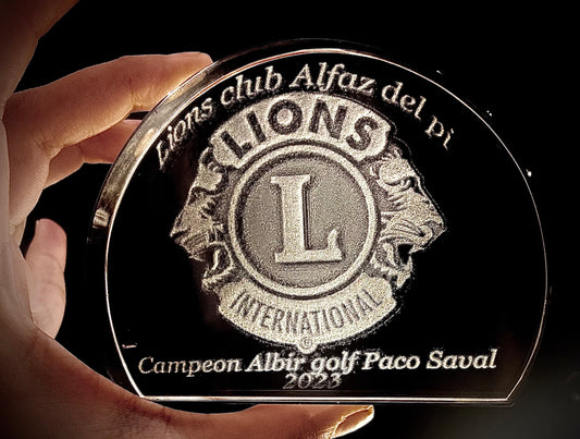 regalo personalizadp, regalo original, regalos conmemorativos, regalos para socios, cristales en 3 dimensiones