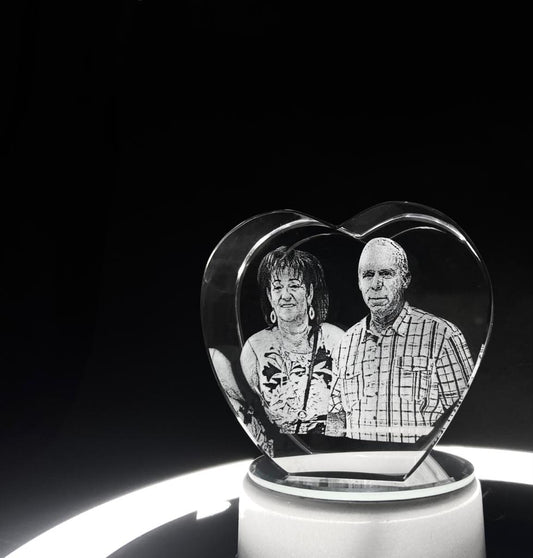 ¡Regalos personalizados en 3D para iluminar esta Navidad! Kristalaser
