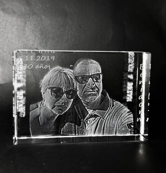 Cristal Tridimensional Personalizado Kristalaser