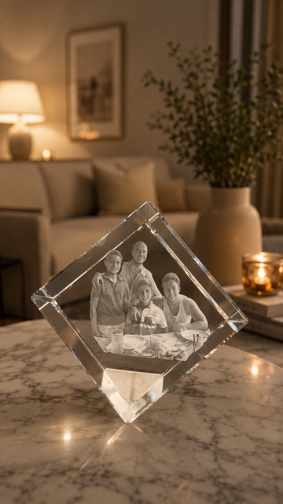 Diamante Imperial 3D Kristalaser