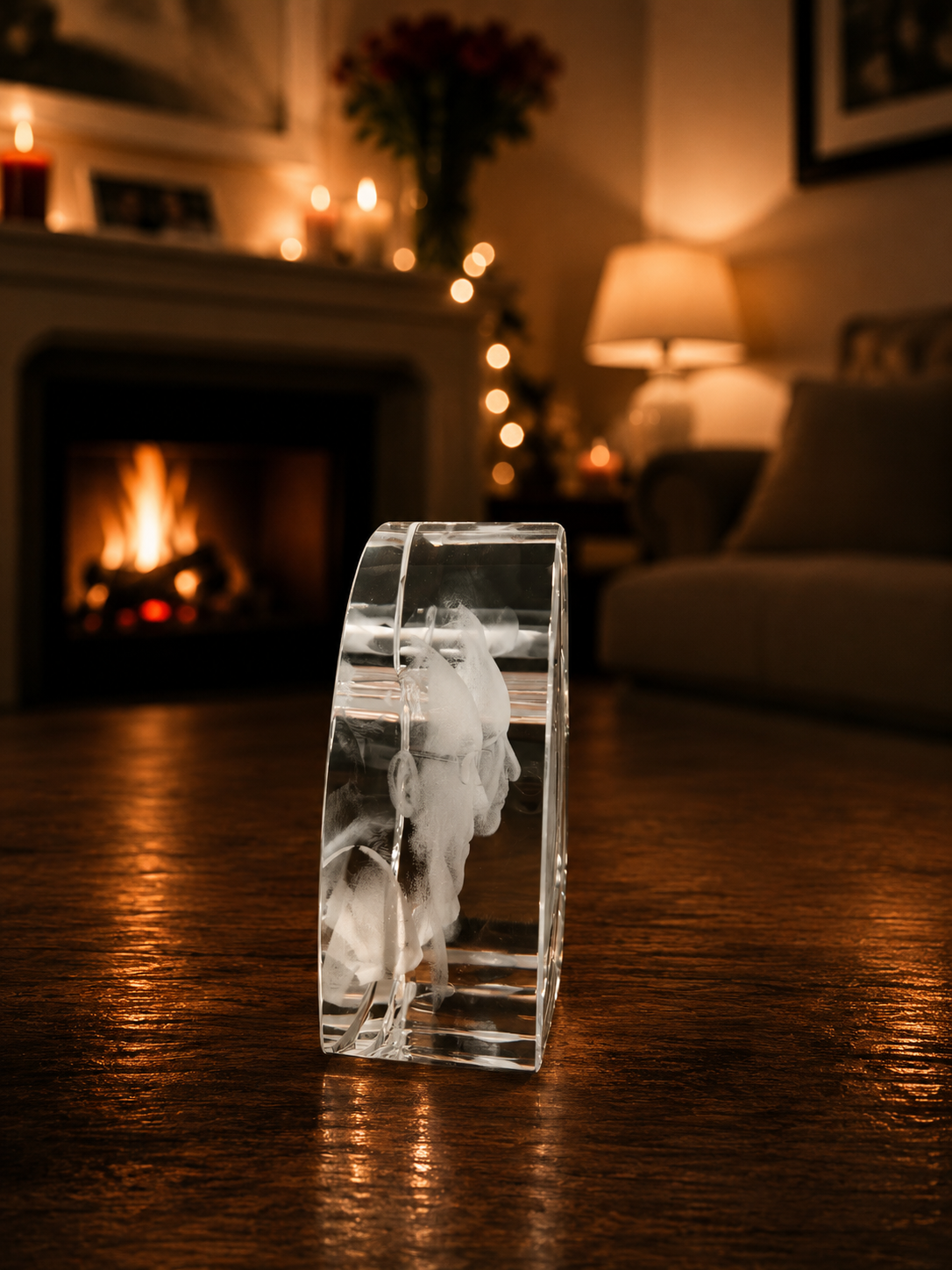 cristal 3d para pareja