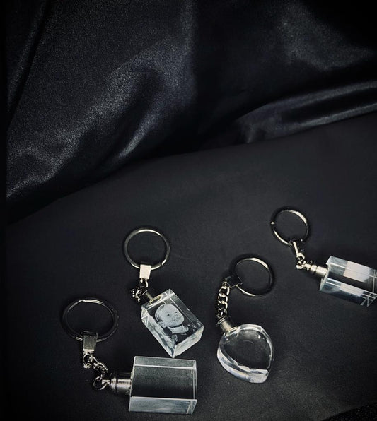 souvenirs en cristal con relieve, llavero contu foto favorita, mascotas, famlia, regalos originales