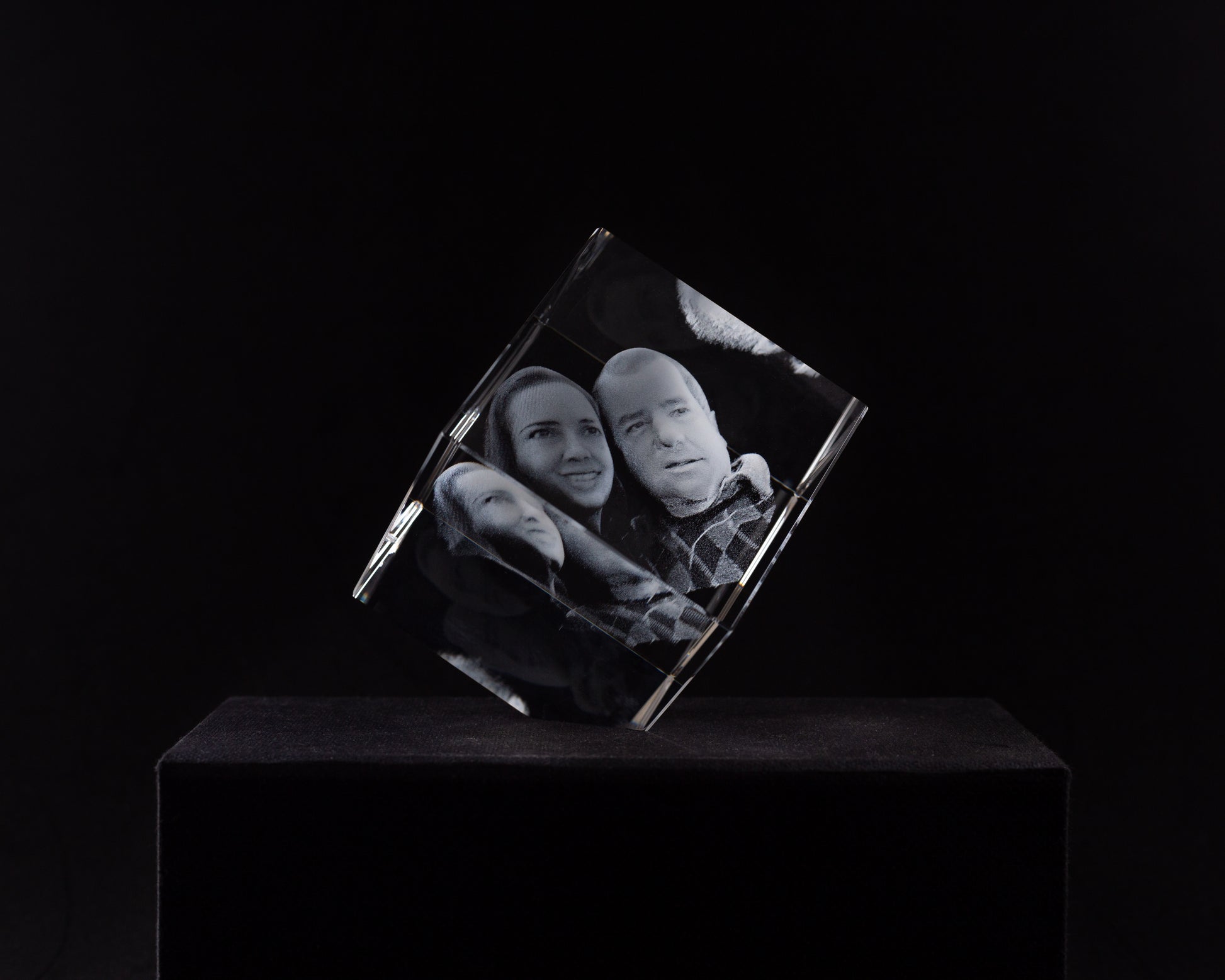 tus recuerdos favoritos en cristal 3d personalizado aniversario